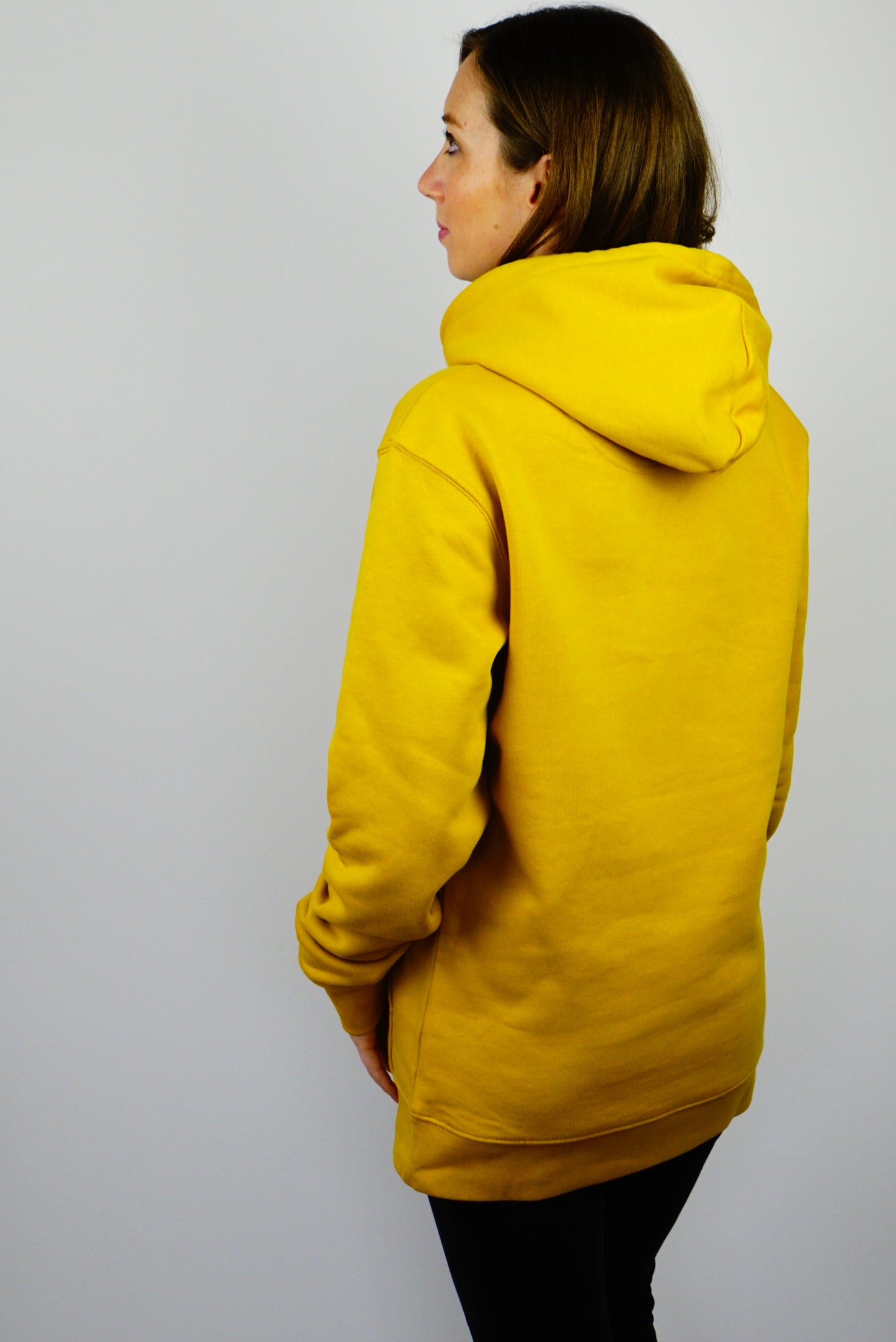 Hoodie ocker HERE COMES TROUBLE
