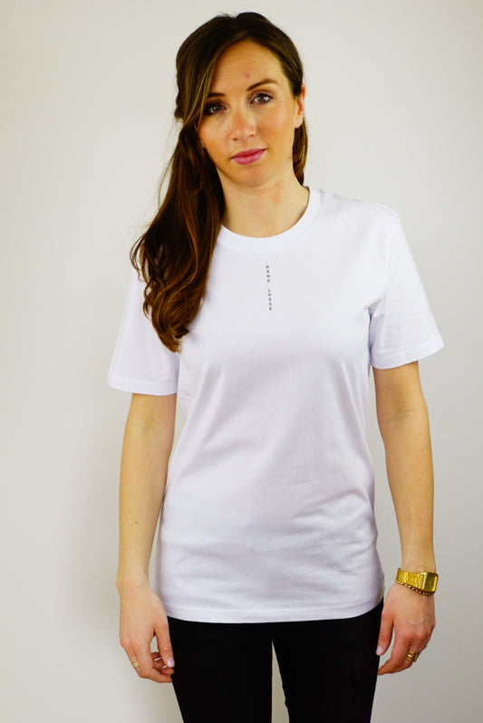 T-Shirt weiß HANG LOOSE